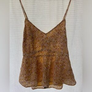 Abercrombie & Fitch tie back tank top